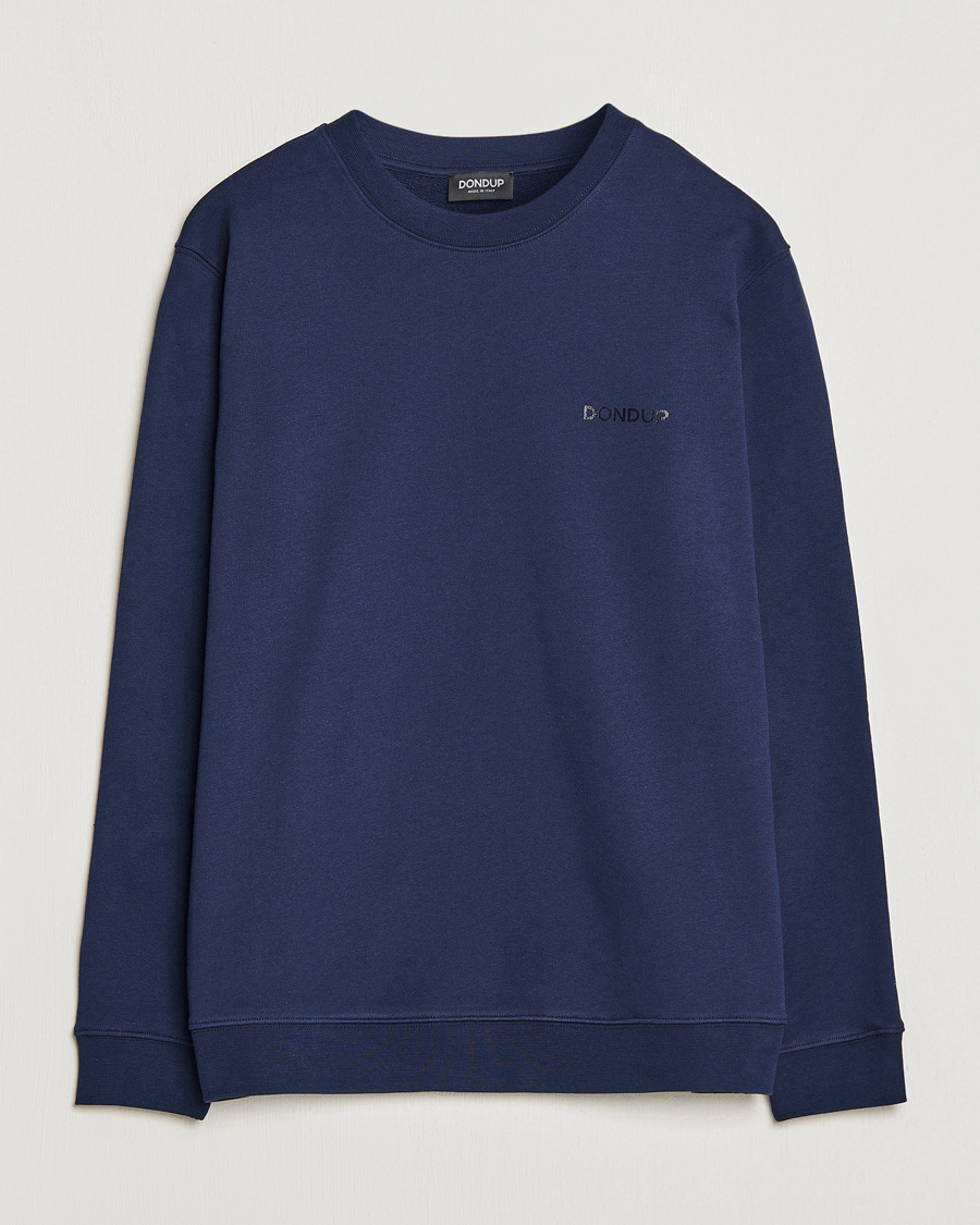 Herren | Pullover | Dondup | Logo Sweatshirt Navy