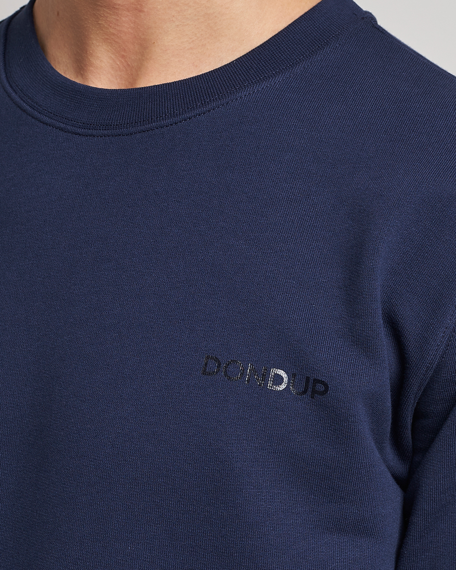 Herren | Pullover | Dondup | Logo Sweatshirt Navy