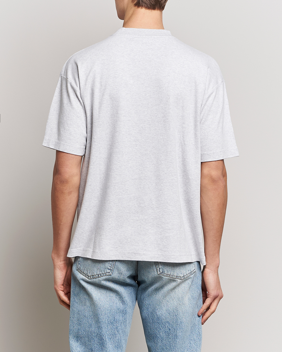 Herren | T-Shirts | Drôle de Monsieur | Signature T-Shirt Light Grey