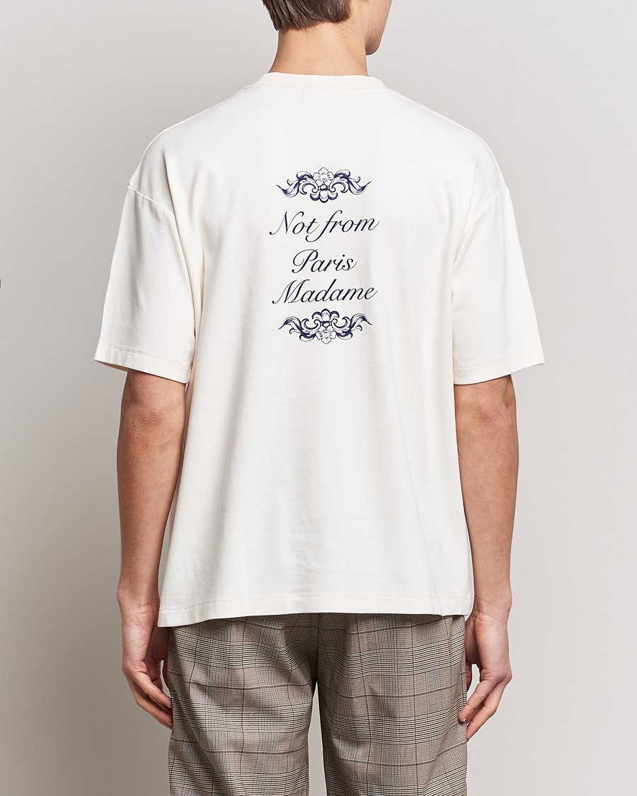 Herren | T-Shirts | Drôle de Monsieur | Ornaments T-Shirt Off White