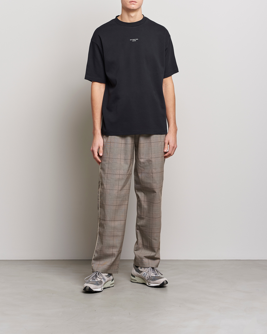 Herren | T-Shirts | Drôle de Monsieur | Classic NFPM T-Shirt Black