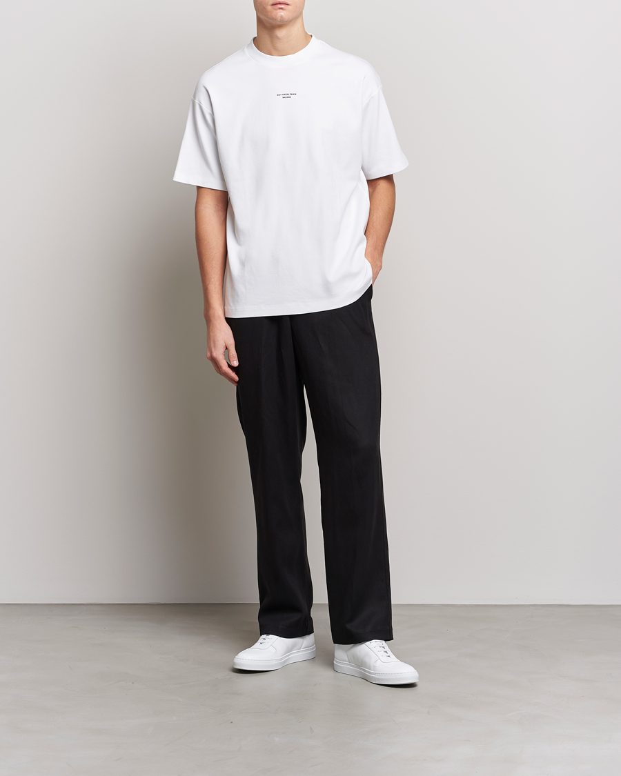 Herren | T-Shirts | Drôle de Monsieur | Classic NFPM T-Shirt White