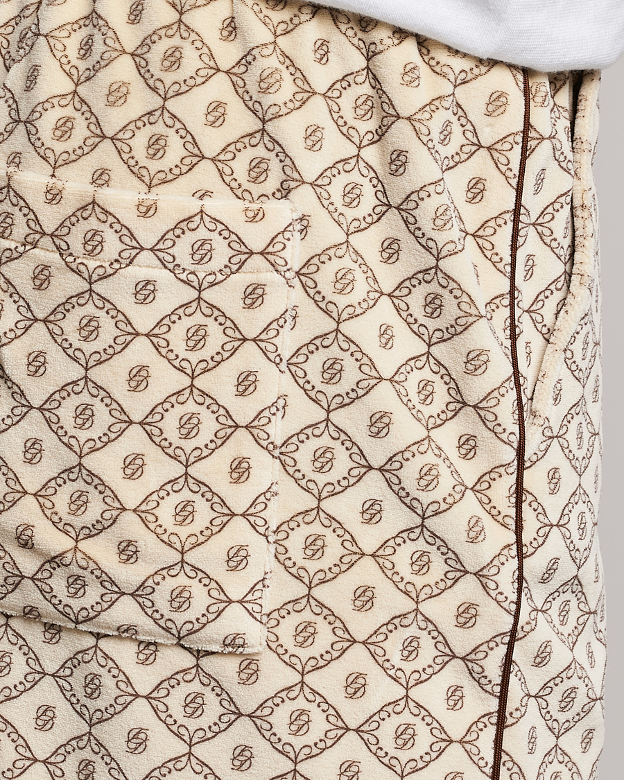 Herren | Shorts | Drôle de Monsieur | Monogram Terry Shorts Off White