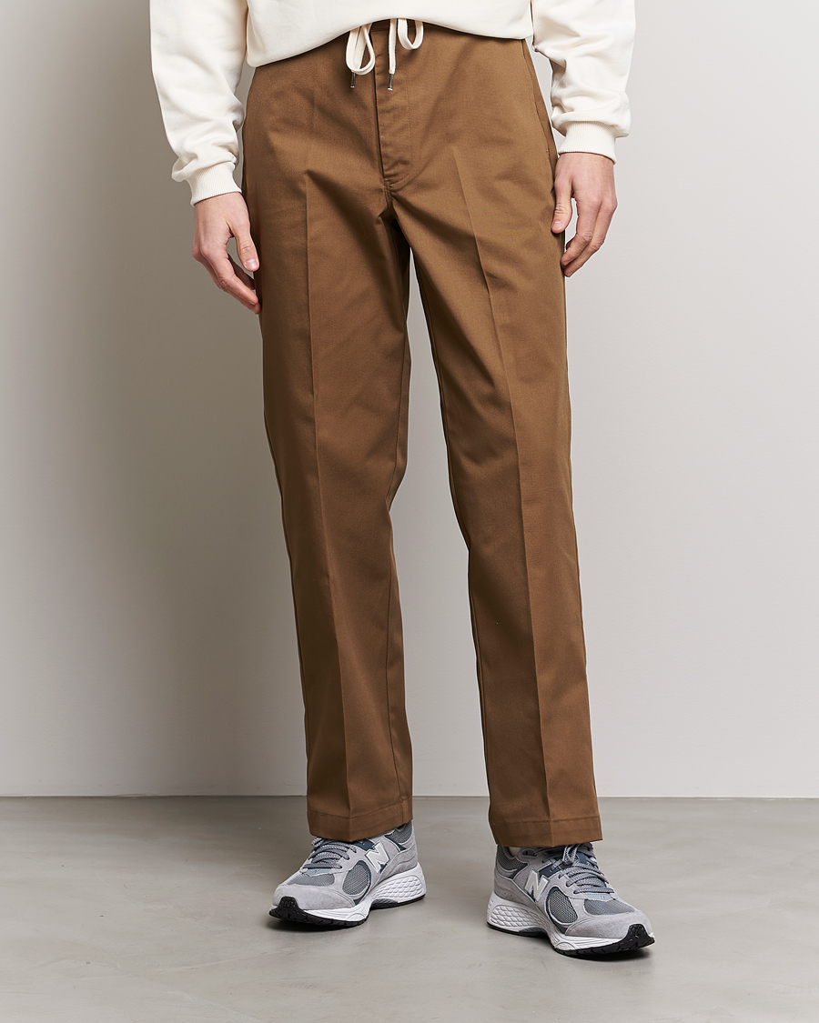Herren | Hosen | Drôle de Monsieur | Twill Pants Brown