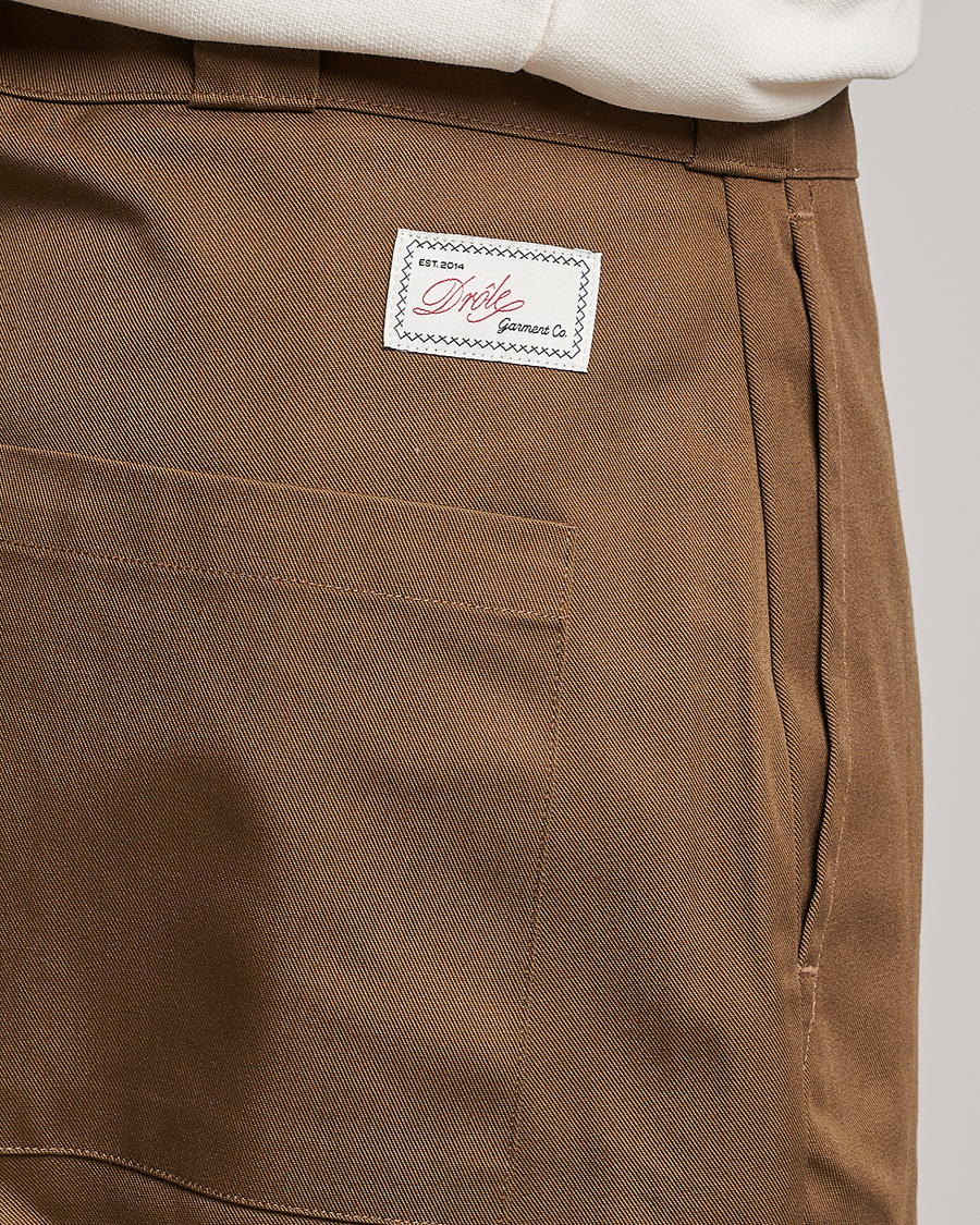 Herren | Hosen | Drôle de Monsieur | Twill Pants Brown