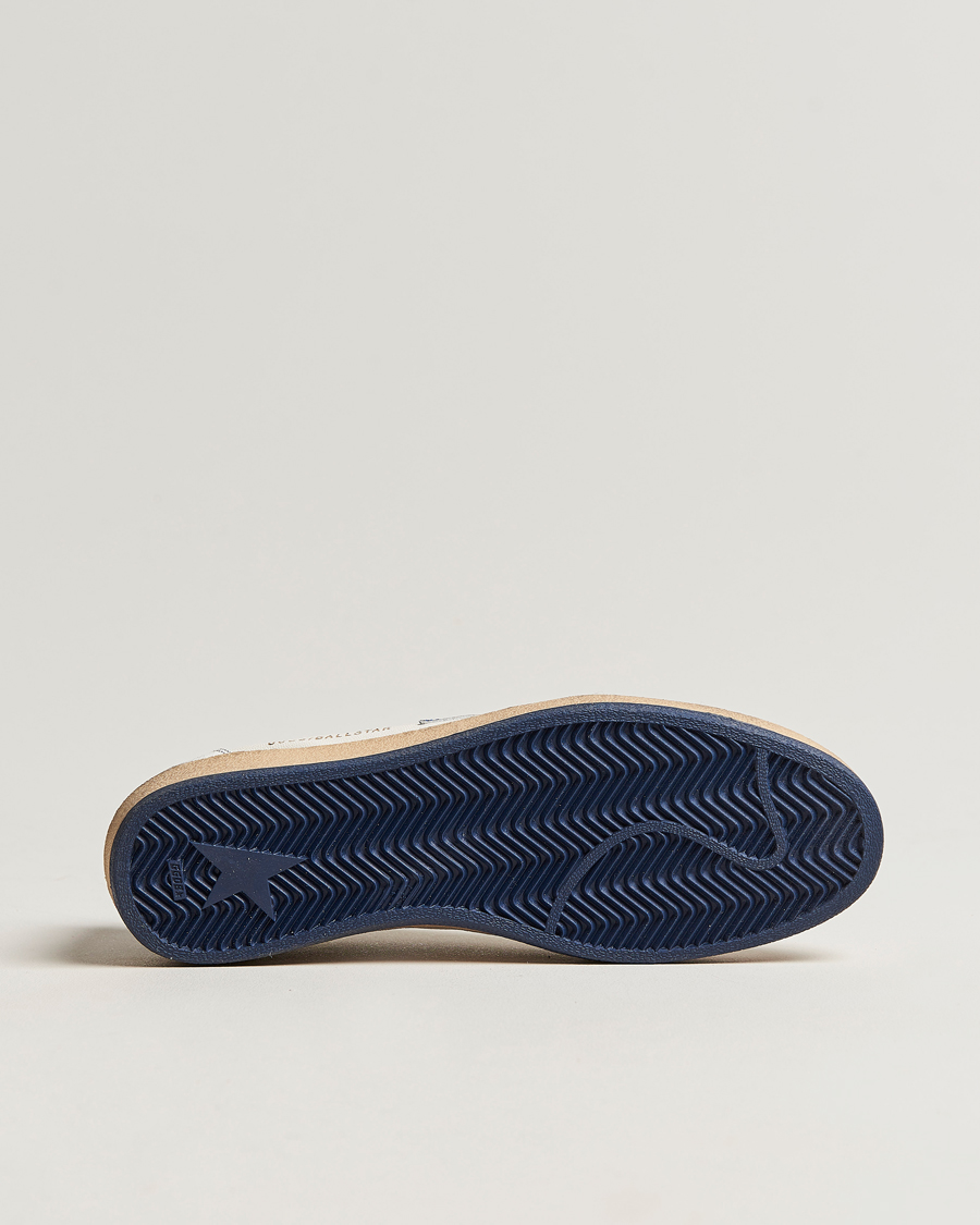 Herren | Golden Goose Deluxe Brand Ball Star Sneakers White/Blue  | Golden Goose | Deluxe Brand Ball Star Sneakers White/Blue 