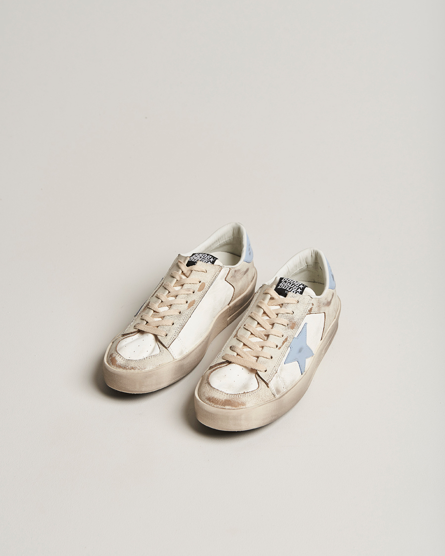 Herren | Golden Goose Deluxe Brand Star Dan Sneakers White/Blue  | Golden Goose | Deluxe Brand Star Dan Sneakers White/Blue 