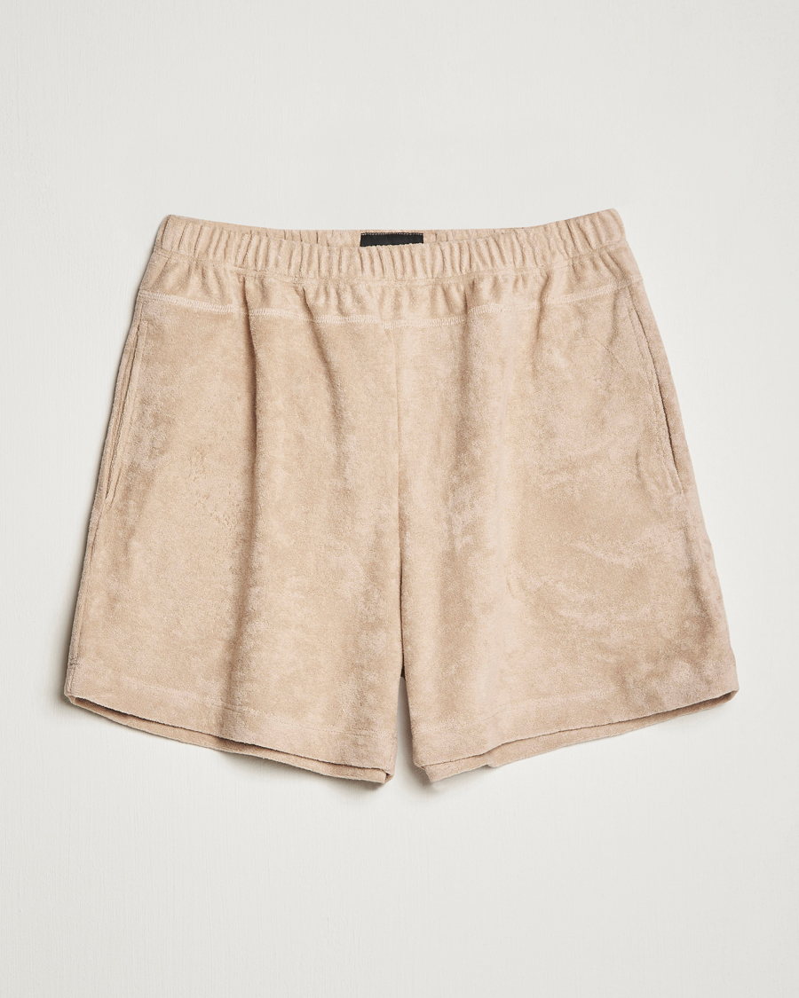 Herren | Shorts | Howlin' | Cotton Blend Terry Shorts Cashew