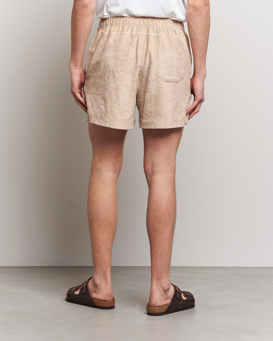 Herren | Shorts | Howlin' | Cotton Blend Terry Shorts Cashew