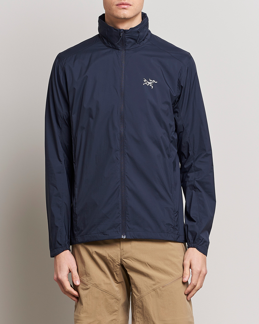 Herren | Jacken | Arc'teryx | Nodin Lightweight Wind Jacket Black Sapphire