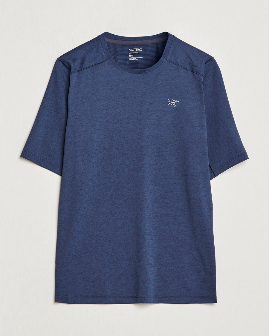 Herren | T-Shirts | Arc'teryx | Cormac Crew Neck Tee Black Sapphire Heather
