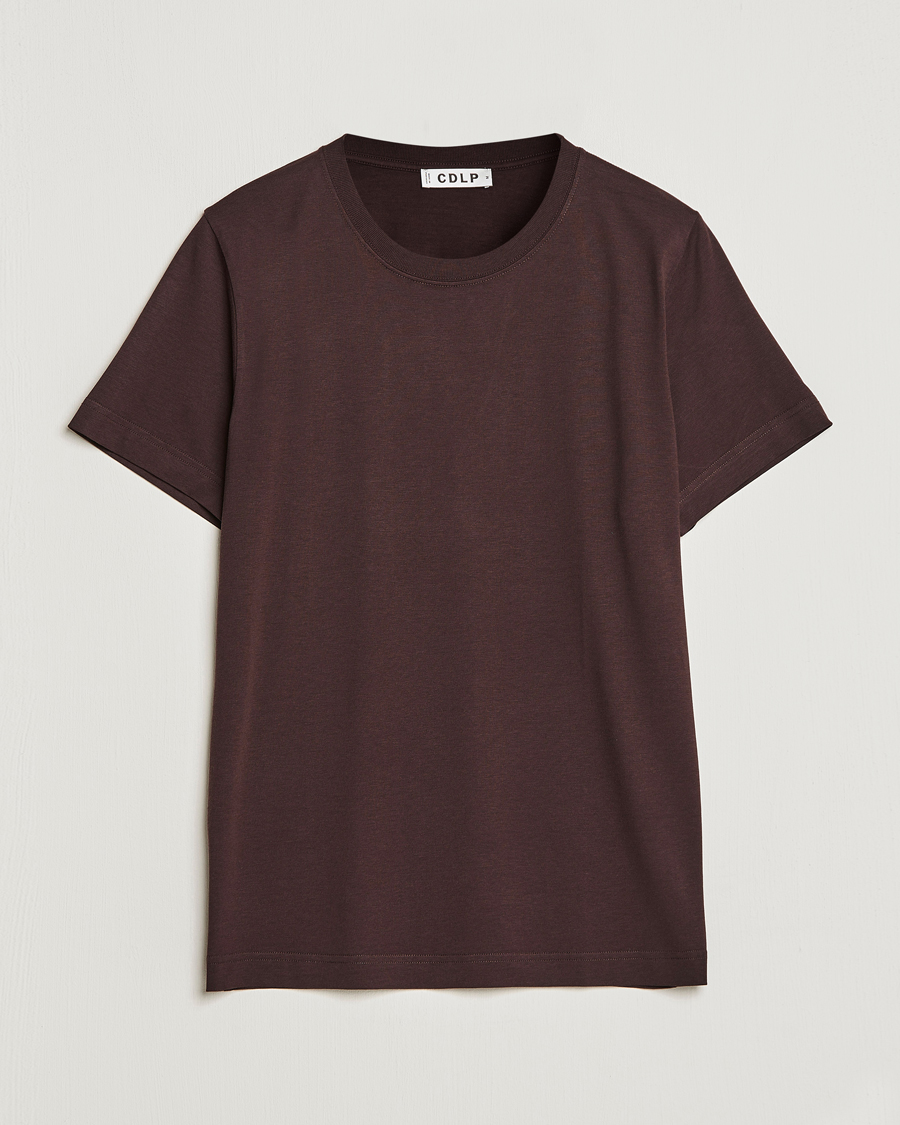 Herren | T-Shirts | CDLP | Midweight T-Shirt Brown