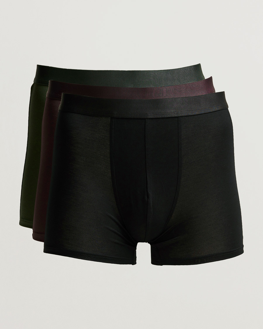 Herren | Unterwäsche | CDLP | 3-Pack Boxer Brief Black/Army/Brown