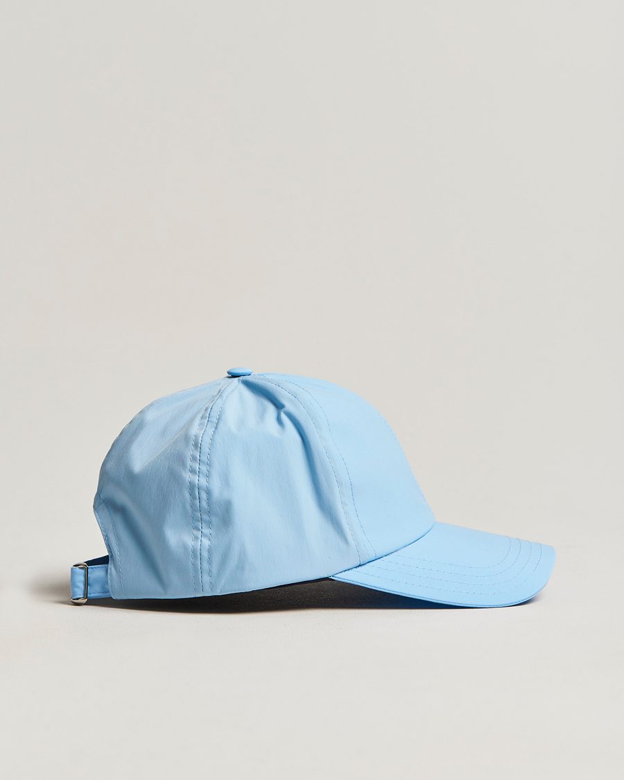 Herren | Mackintosh Tipping Baseball Cap Sky Blue | Mackintosh | Tipping Baseball Cap Sky Blue