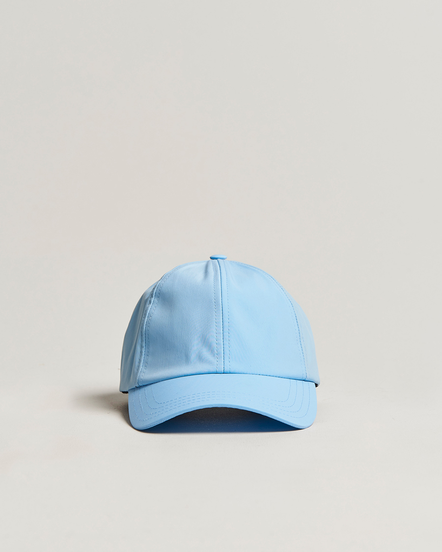 Herren | Mackintosh Tipping Baseball Cap Sky Blue | Mackintosh | Tipping Baseball Cap Sky Blue