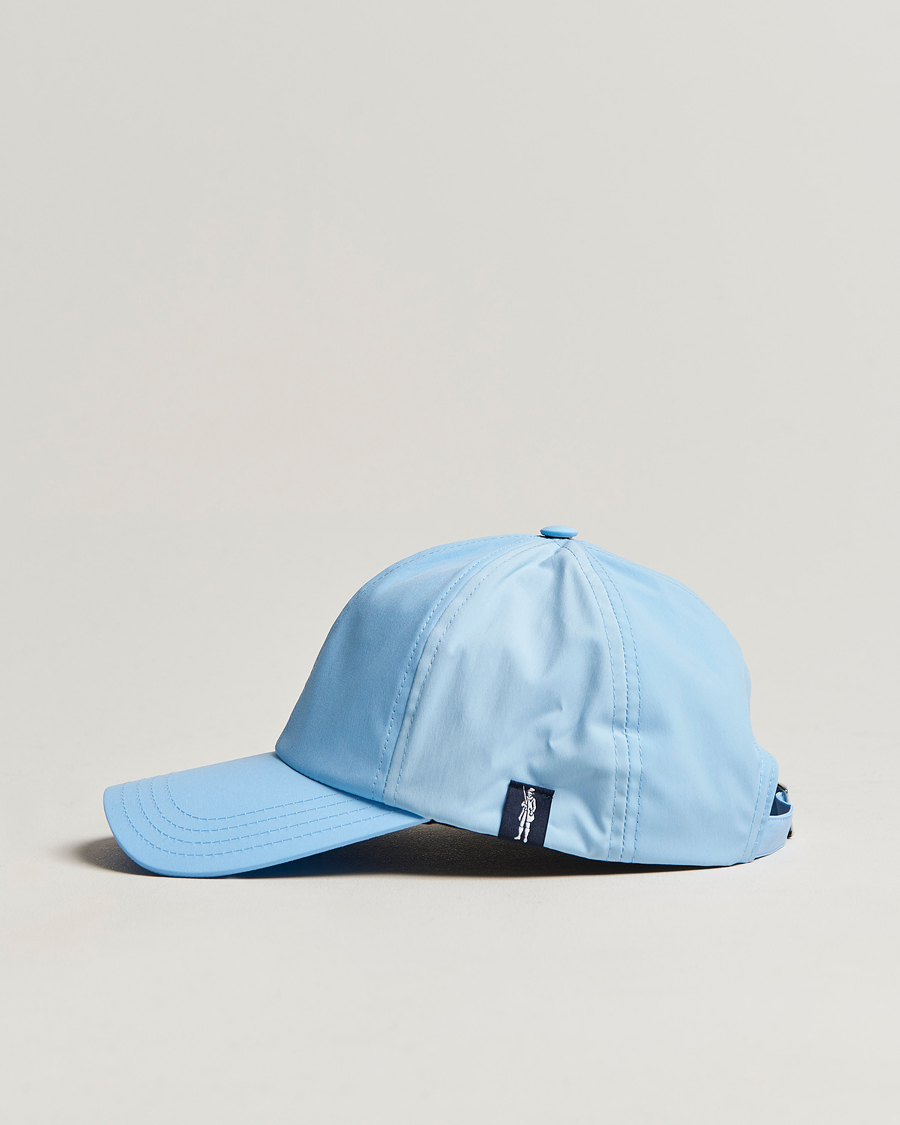 Herren | Mackintosh Tipping Baseball Cap Sky Blue | Mackintosh | Tipping Baseball Cap Sky Blue
