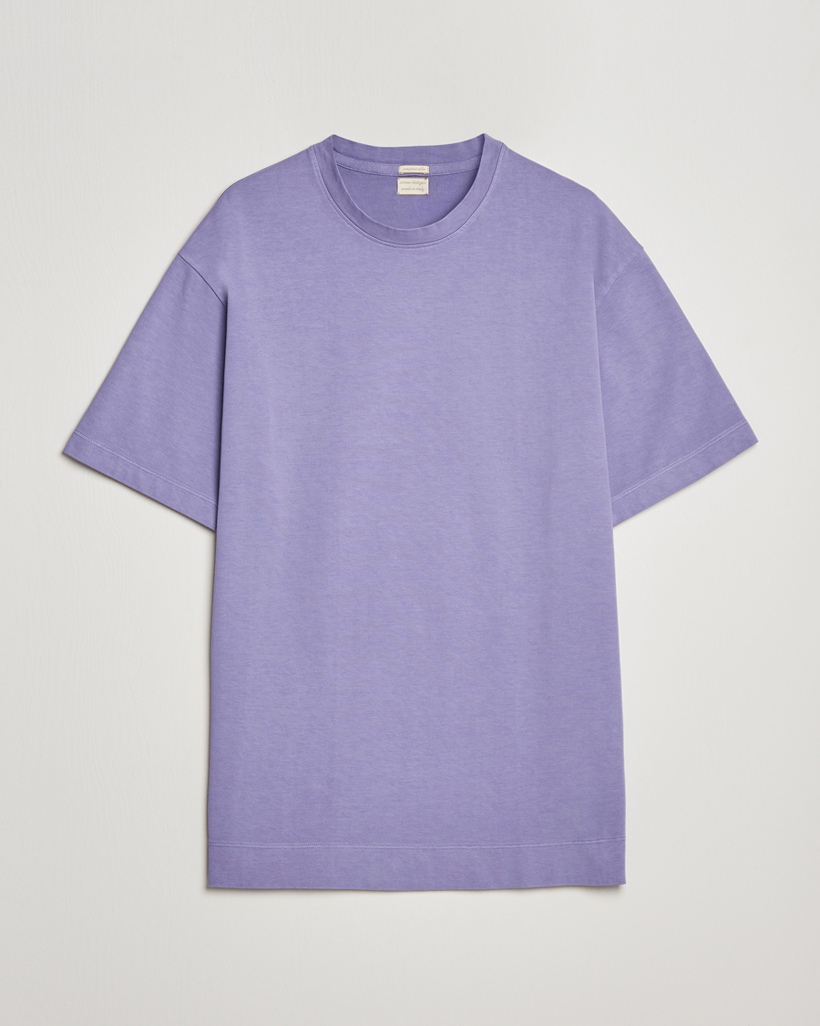 Herren | T-Shirts | Massimo Alba | Nevis Short Sleeve T-Shirt Iris