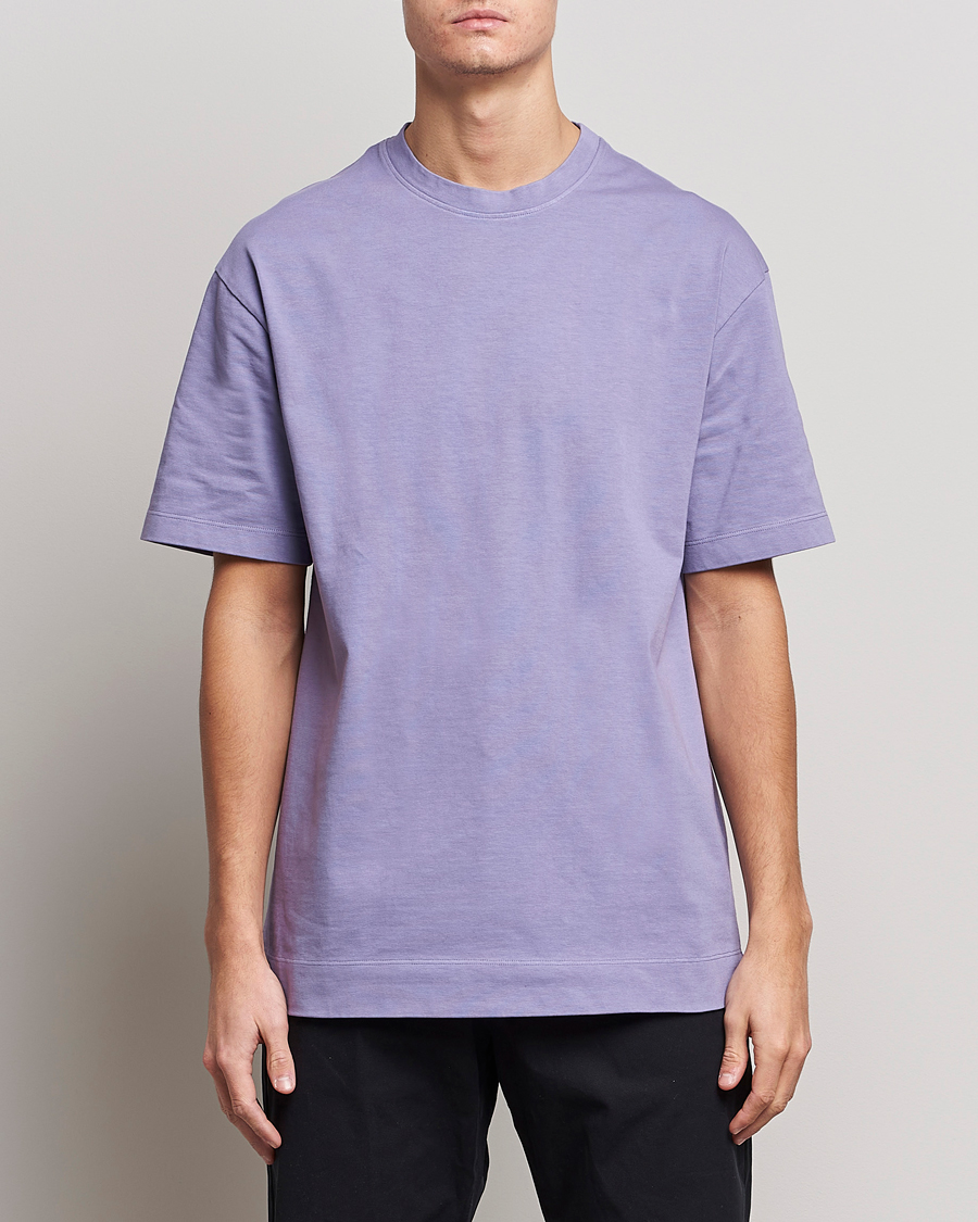 Herren | T-Shirts | Massimo Alba | Nevis Short Sleeve T-Shirt Iris