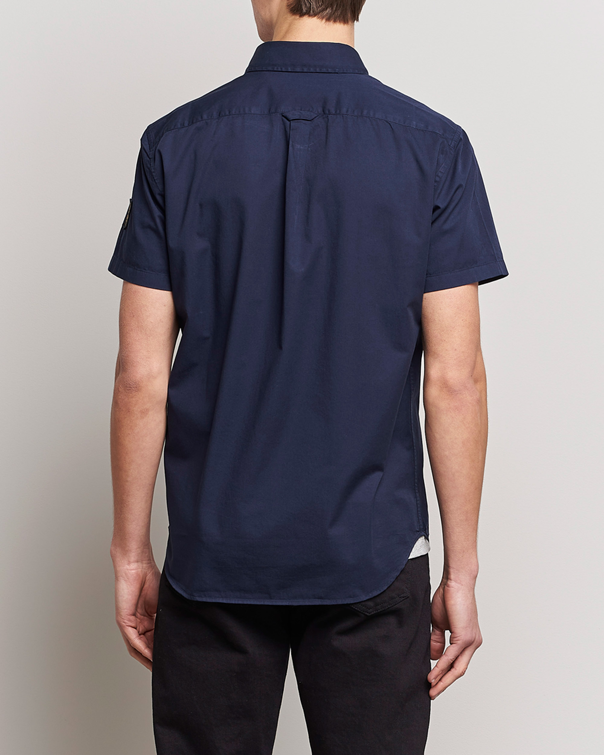Herren | Hemden | Belstaff | Short Sleeve Pitch Shirt Neep Navy