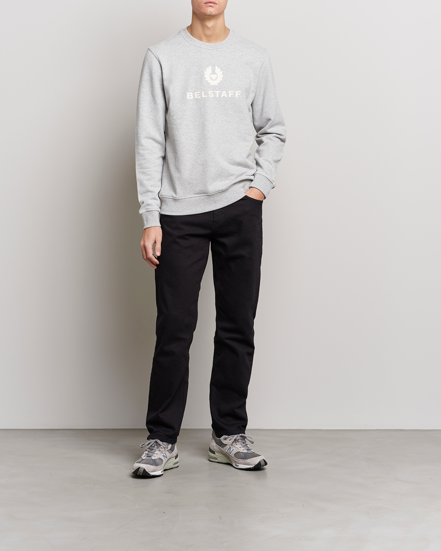 Herren | Pullover | Belstaff | Signature Crewneck Old Silver Heather