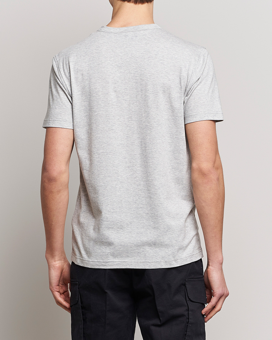 Herren | T-Shirts | Belstaff | Cotton Logo T-Shirt Old Silver Heather
