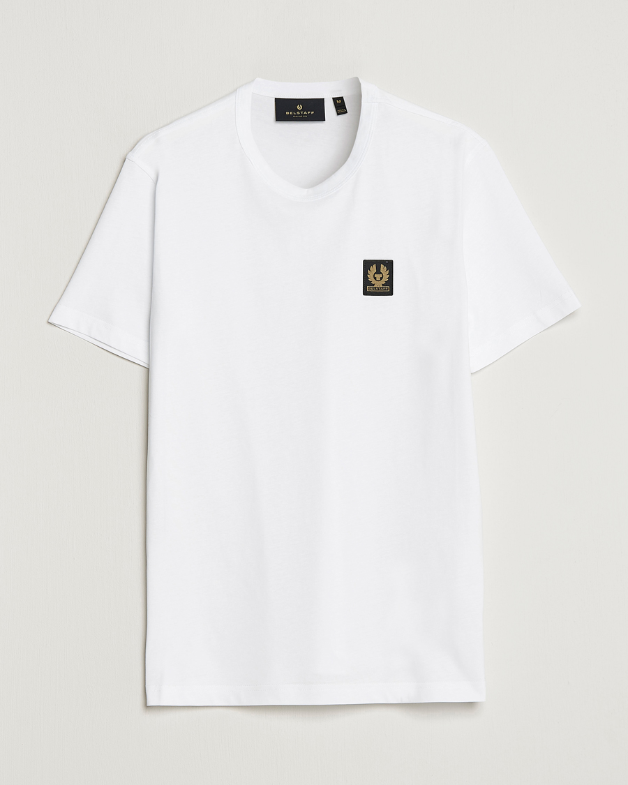 Herren | T-Shirts | Belstaff | Cotton Logo T-Shirt White