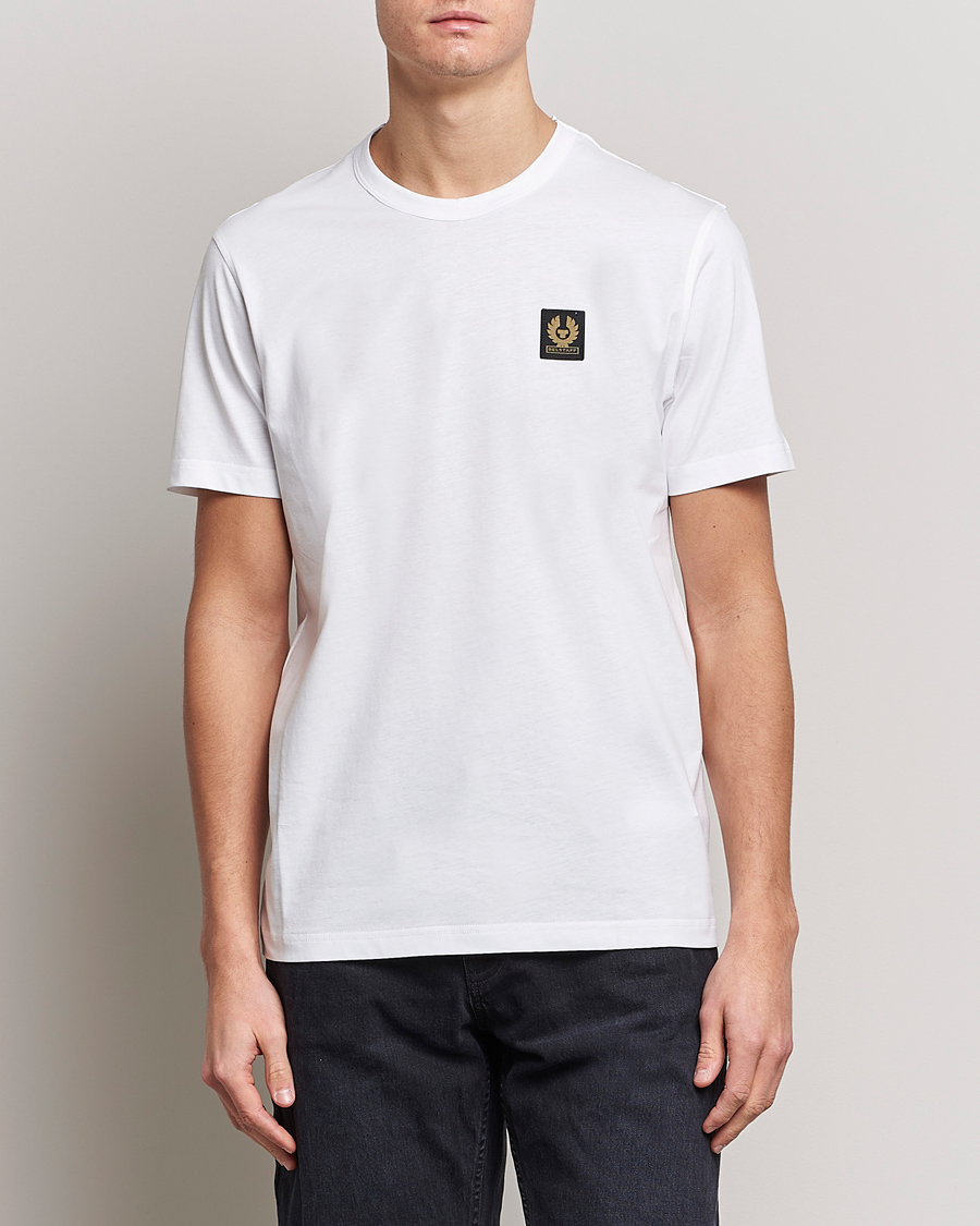 Herren | Best of British | Belstaff | Cotton Logo T-Shirt White
