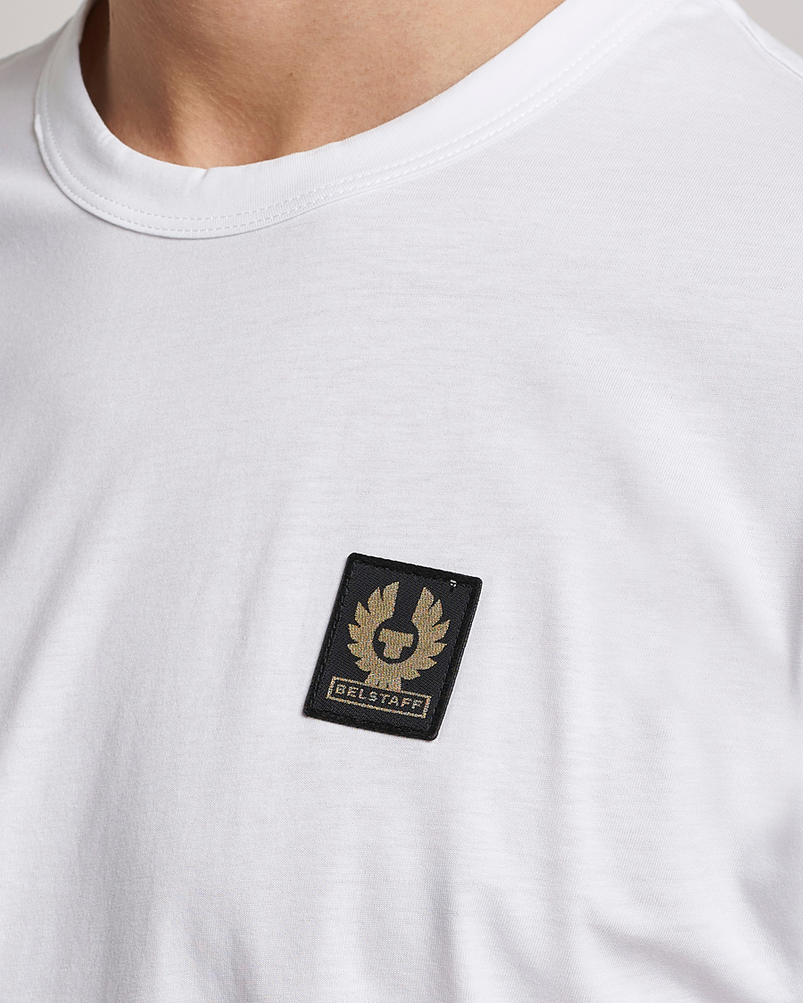 Herren | T-Shirts | Belstaff | Cotton Logo T-Shirt White