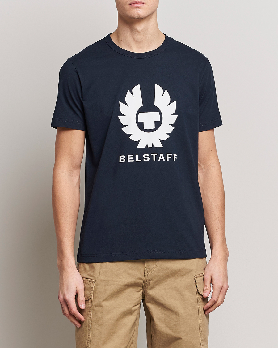 Herren | Kurzarm T-Shirt | Belstaff | Phoenix Logo T-Shirt Dark Ink