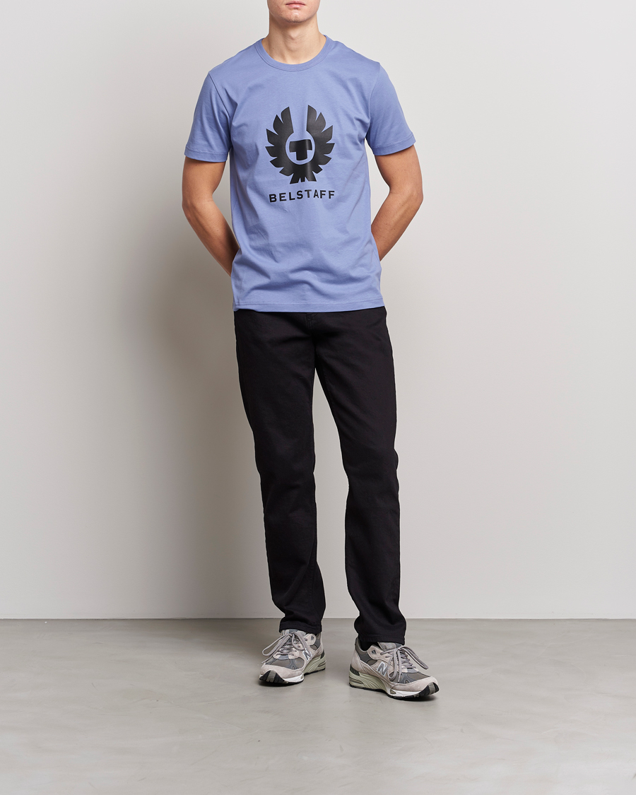 Herren | T-Shirts | Belstaff | Phoenix Logo T-Shirt Purple