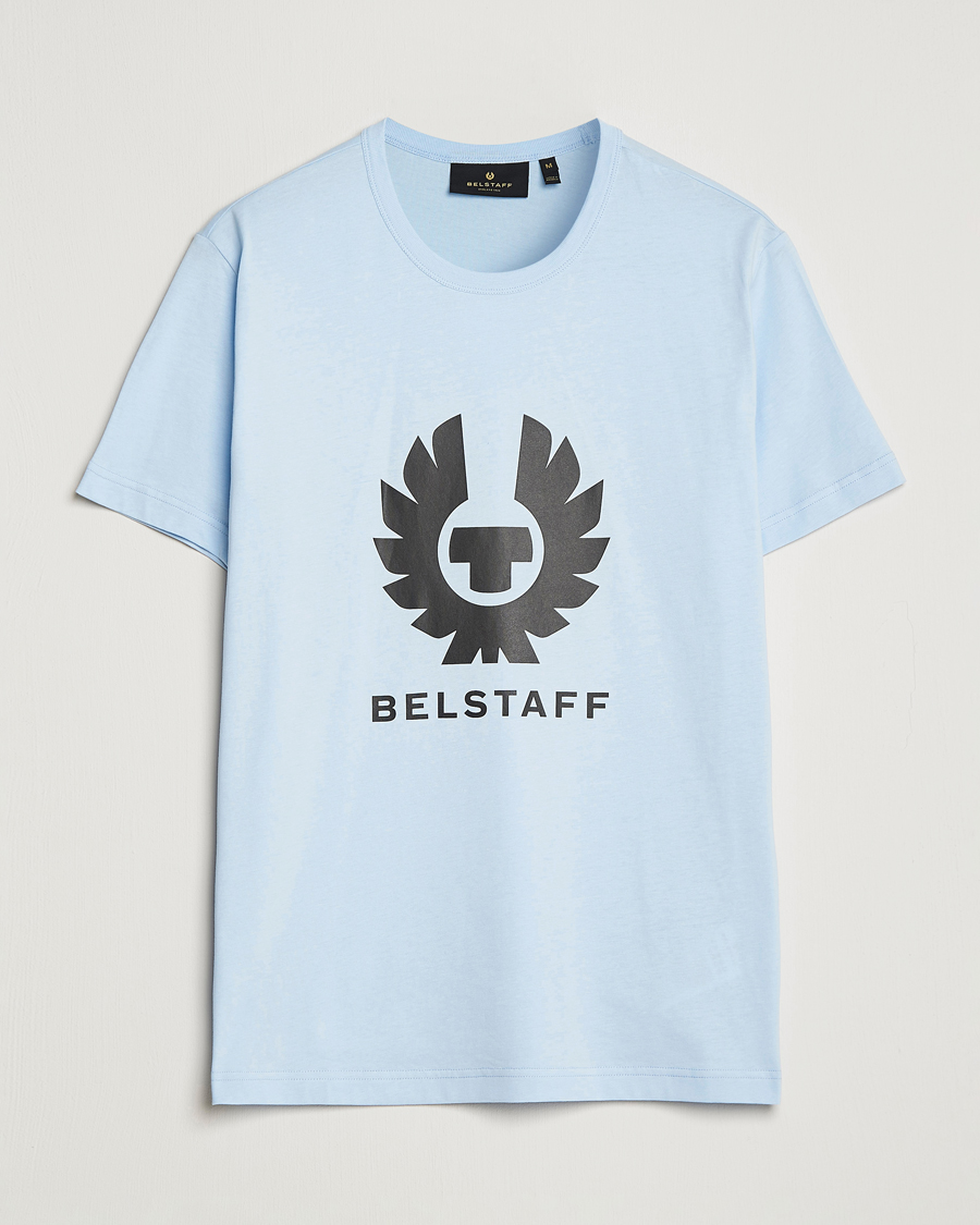 Herren | T-Shirts | Belstaff | Phoenix Logo T-Shirt Sky Blue