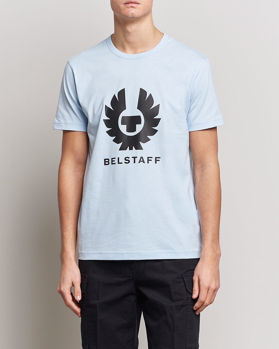 Herren | T-Shirts | Belstaff | Phoenix Logo T-Shirt Sky Blue