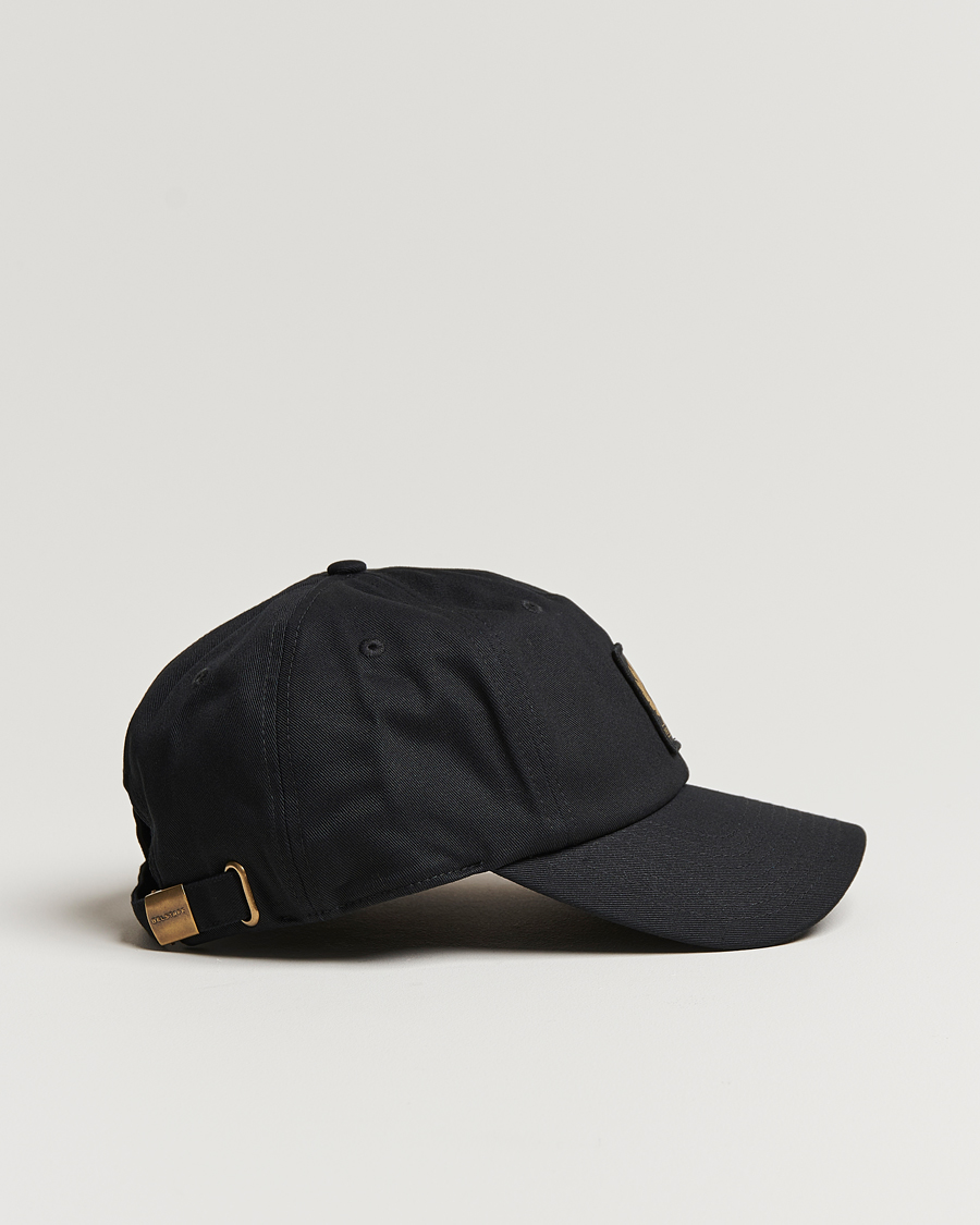 Herren | Belstaff Phoenix Logo Cap Black | Belstaff | Phoenix Logo Cap Black