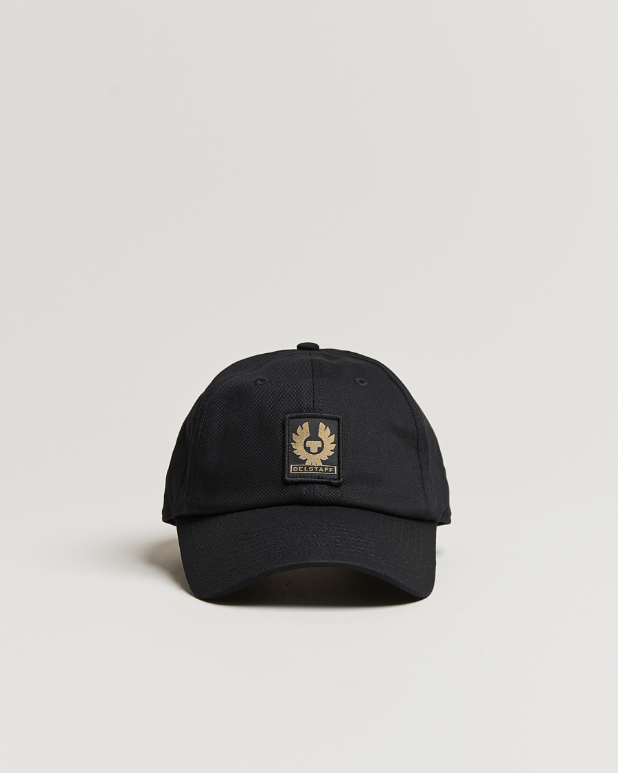 Herren | Belstaff Phoenix Logo Cap Black | Belstaff | Phoenix Logo Cap Black