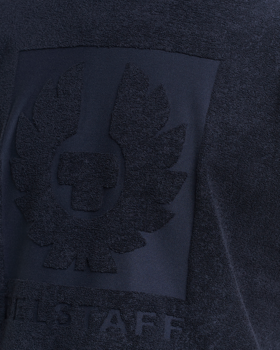 Herren | T-Shirts | Belstaff | Turret Terry Logo T-Shirt Dark Ink