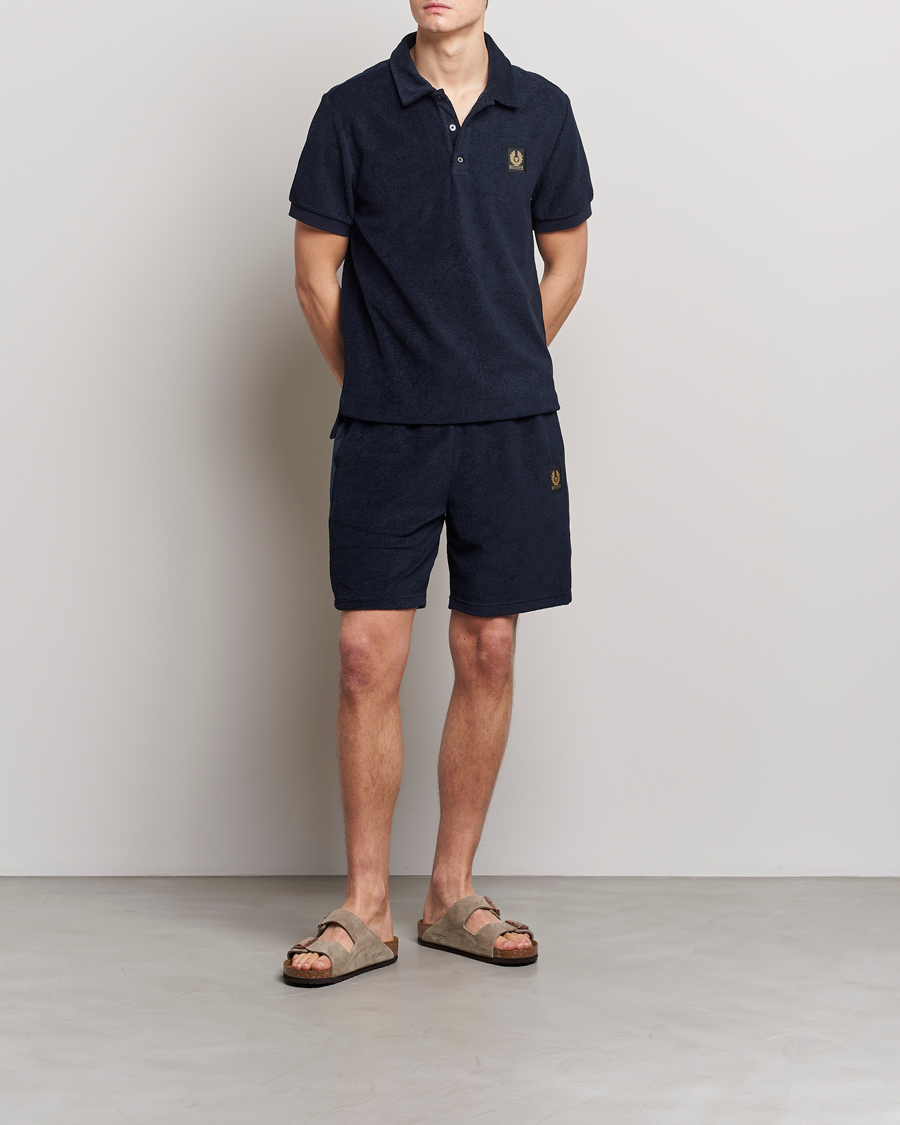 Herren | Shorts | Belstaff | Trawler Terry Shorts Dark Ink