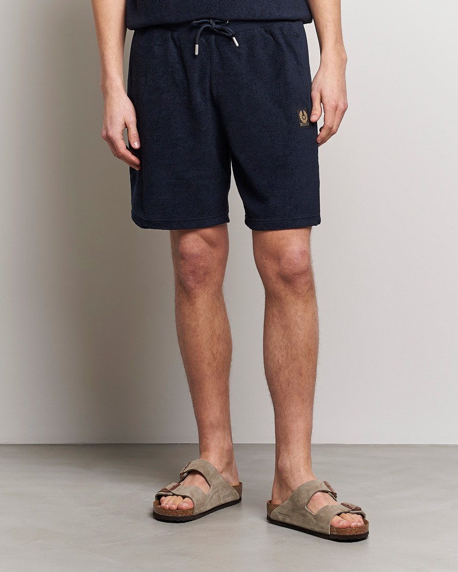 Herren | Shorts | Belstaff | Trawler Terry Shorts Dark Ink