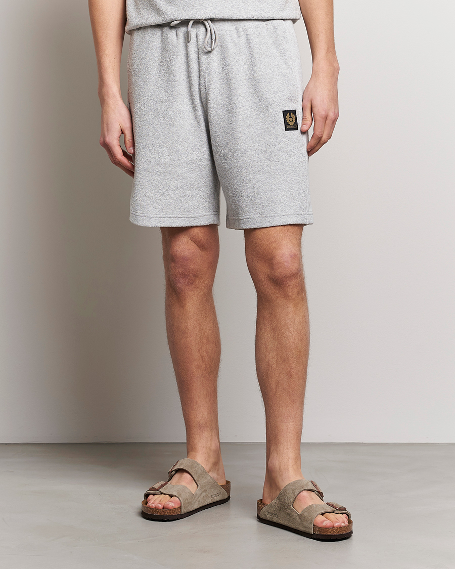 Herren | Shorts | Belstaff | Trawler Terry Shorts Old Silver Heather