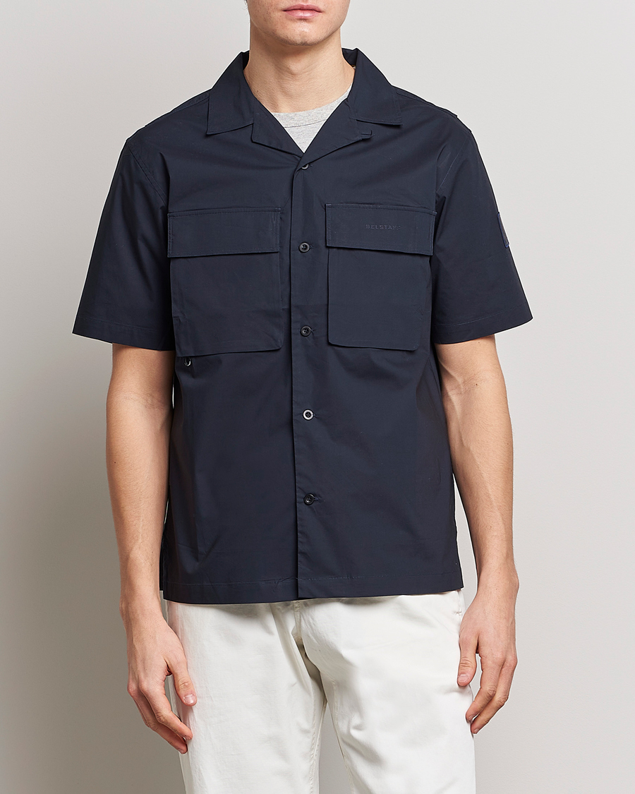 Herren | Hemden | Belstaff | Rove Short Sleeve Shirt Dark ink