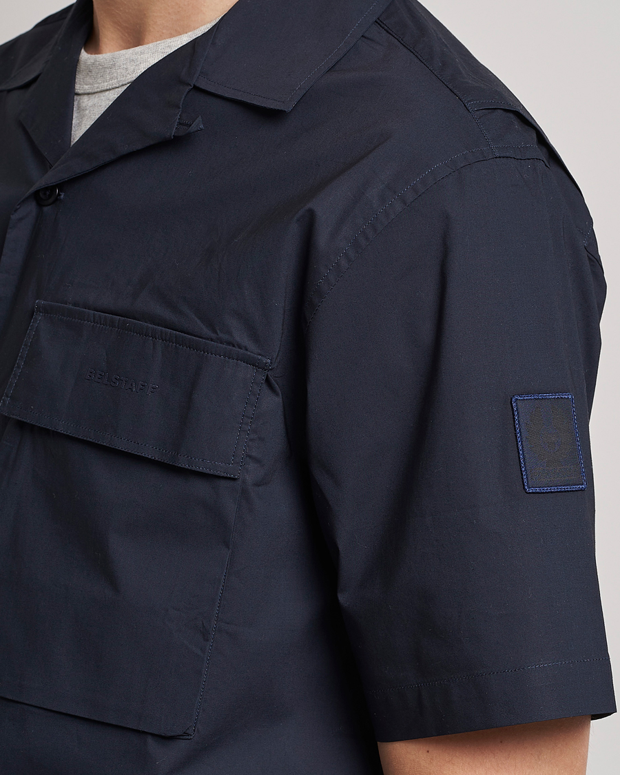 Herren | Hemden | Belstaff | Rove Short Sleeve Shirt Dark ink