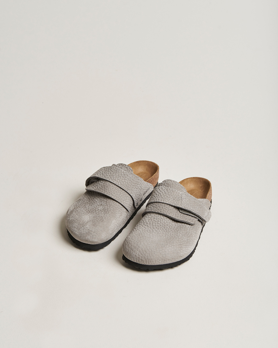 Herren | BIRKENSTOCK Nagoya Nubuck Leather Whale Gray | BIRKENSTOCK | Nagoya Nubuck Leather Whale Gray