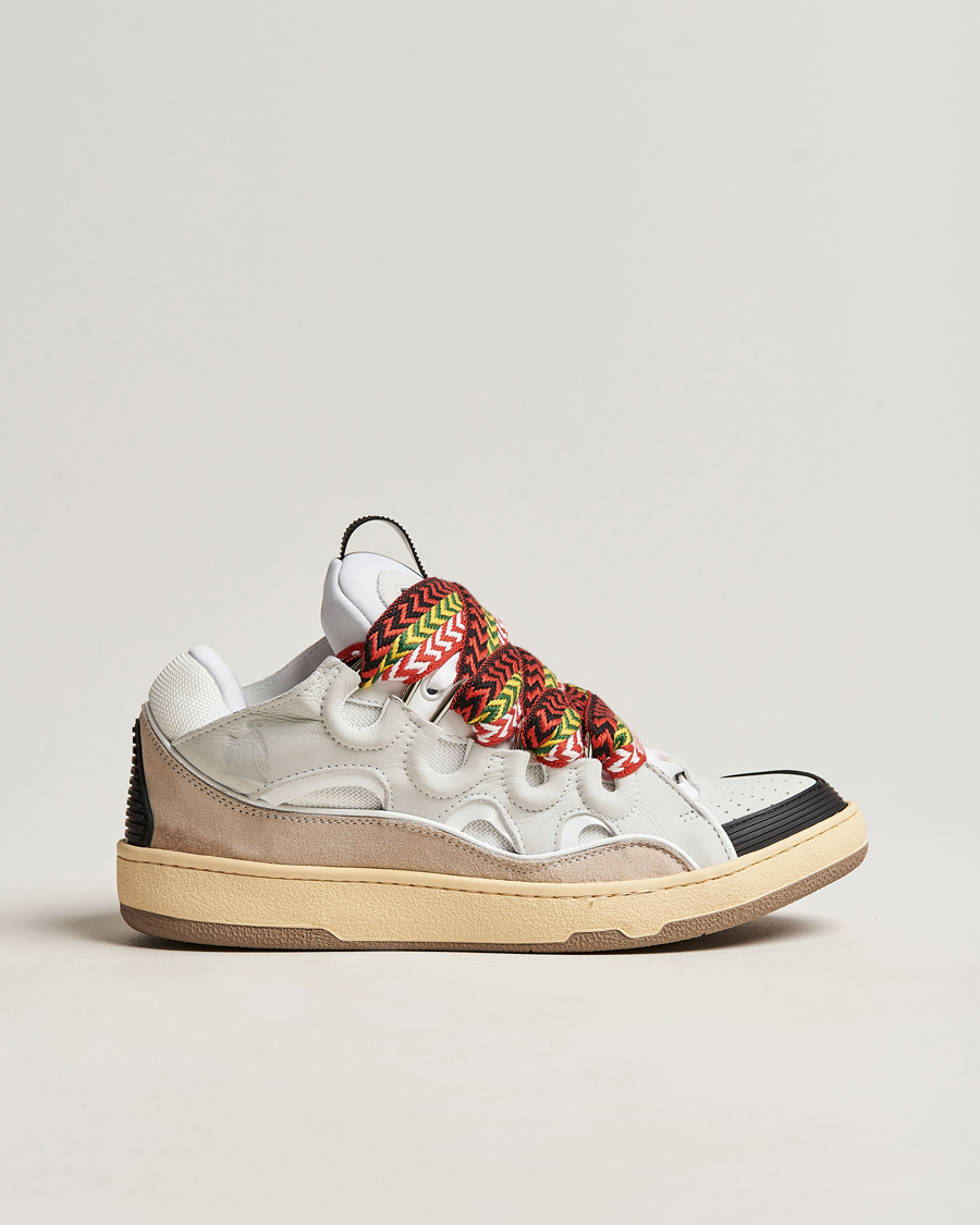 Herren | Lanvin Curb Sneakers White | Lanvin | Curb Sneakers White