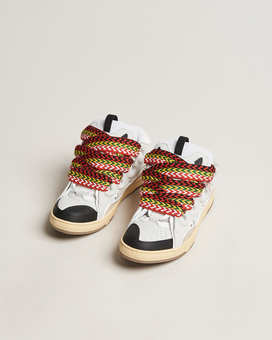 Herren | Lanvin Curb Sneakers White | Lanvin | Curb Sneakers White