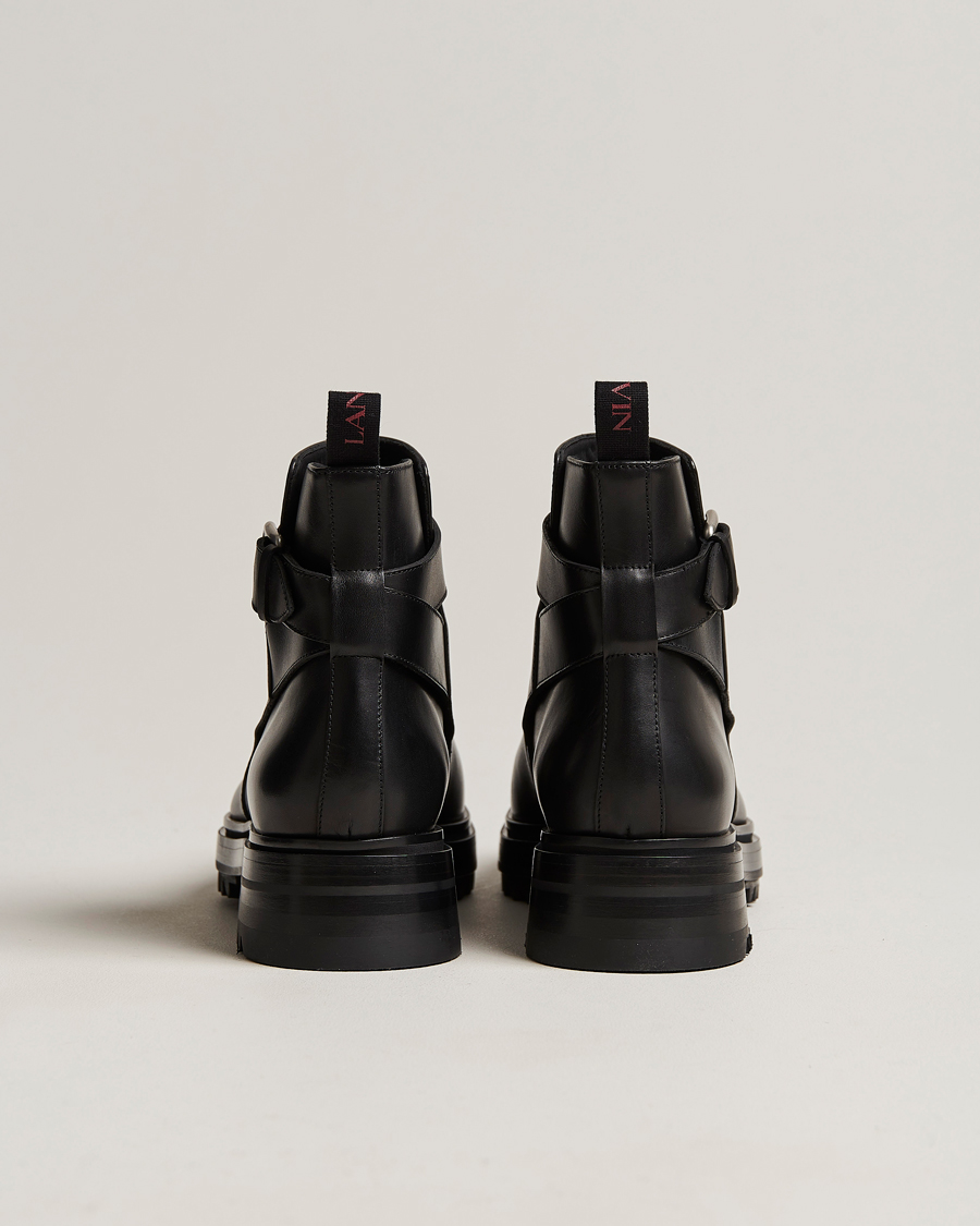 Herren | Lanvin Ankle Boots Black Calf | Lanvin | Ankle Boots Black Calf