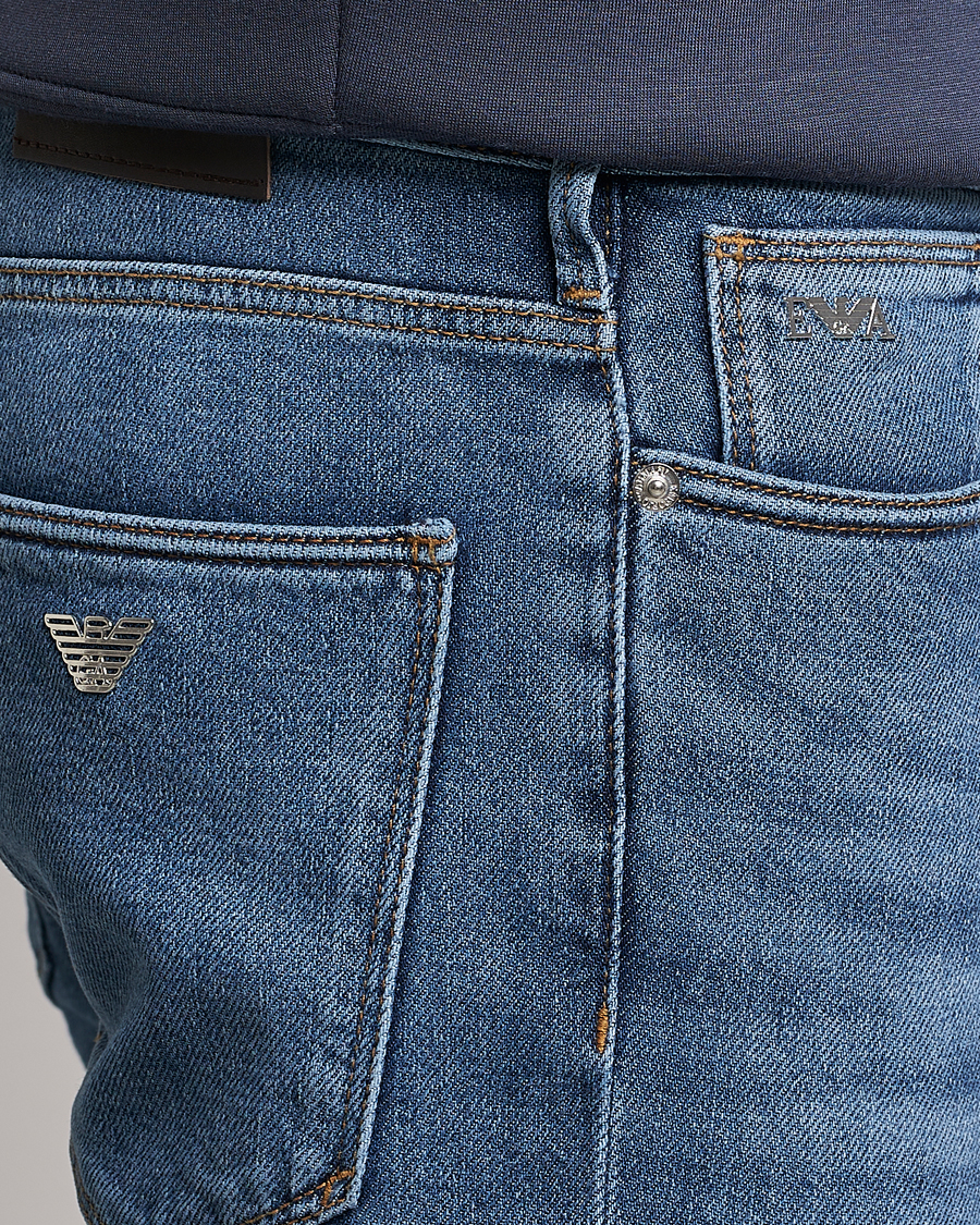 Herren | Jeans | Emporio Armani | Slim Fit Jeans Light Blue