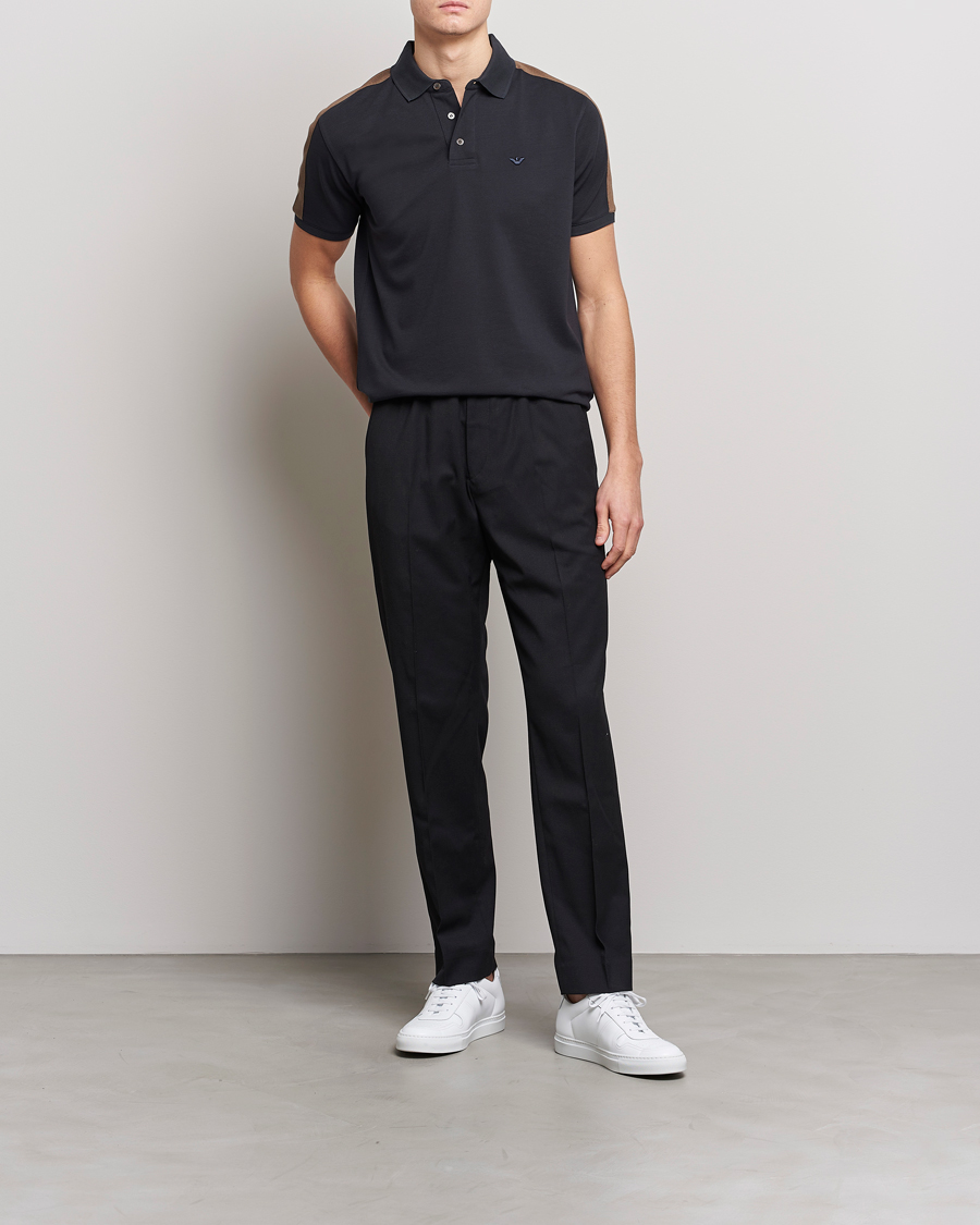 Herren | Poloshirts | Emporio Armani | Mercerized Cotton Polo Grey