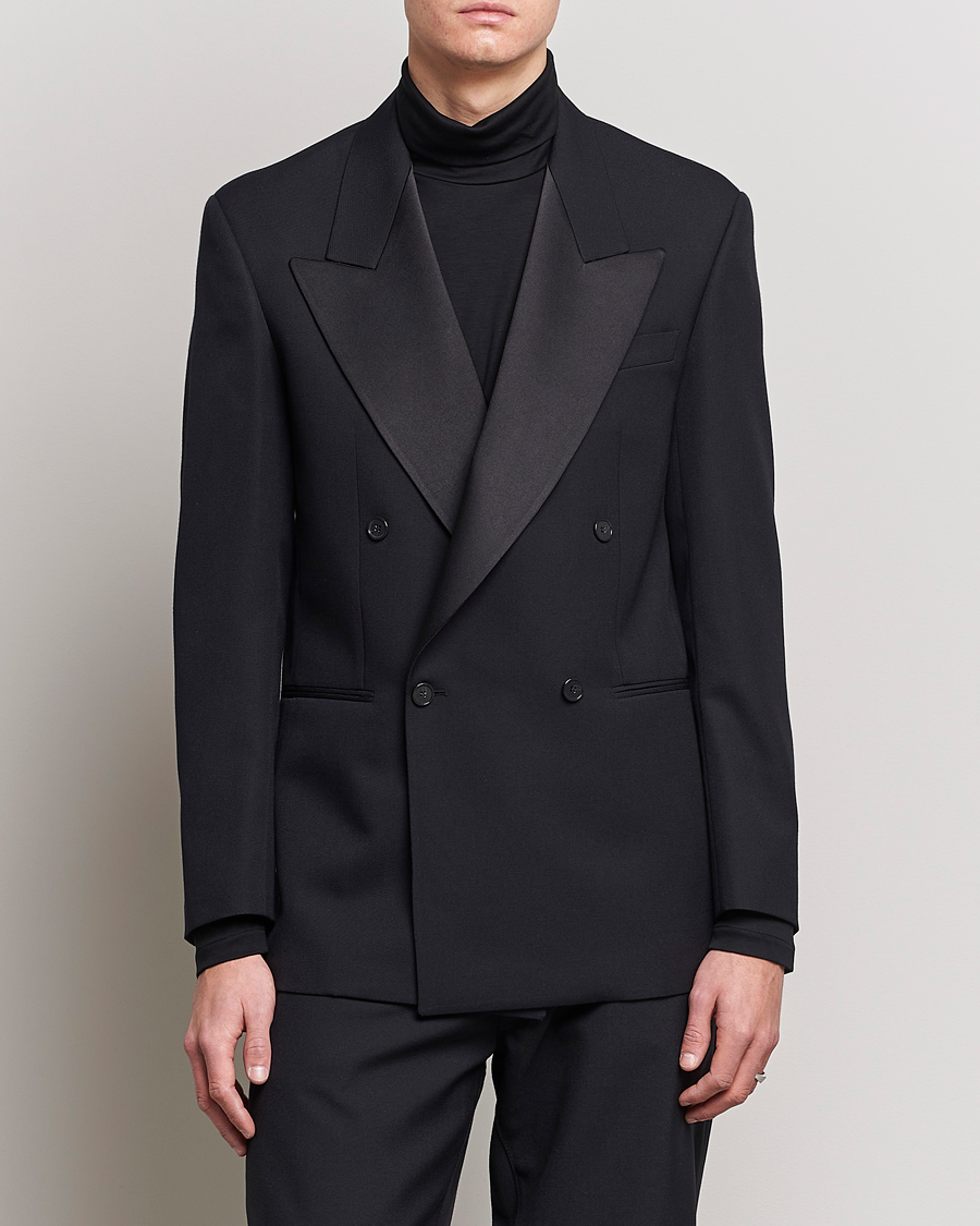 Herren | Sakkos | Filippa K | Tuxedo Blazer Black