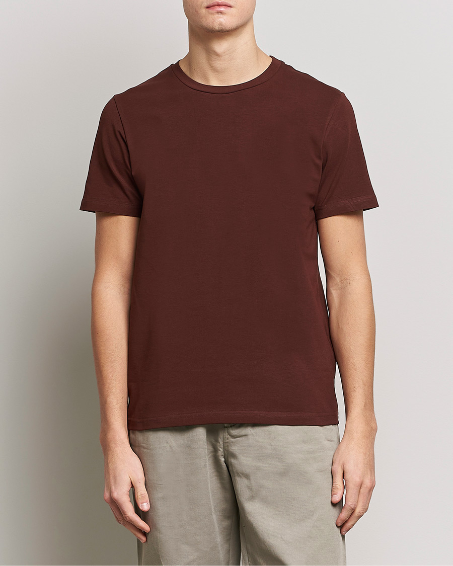 Herren | T-Shirts | Filippa K | Stretch Cotton Tee Brown