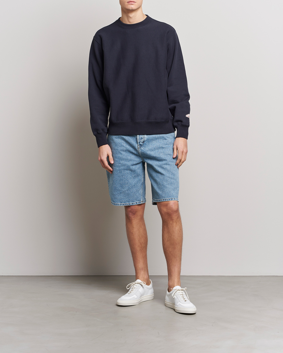 Herren | Shorts | Filippa K | Bermuda Denim Shorts Allover Stone