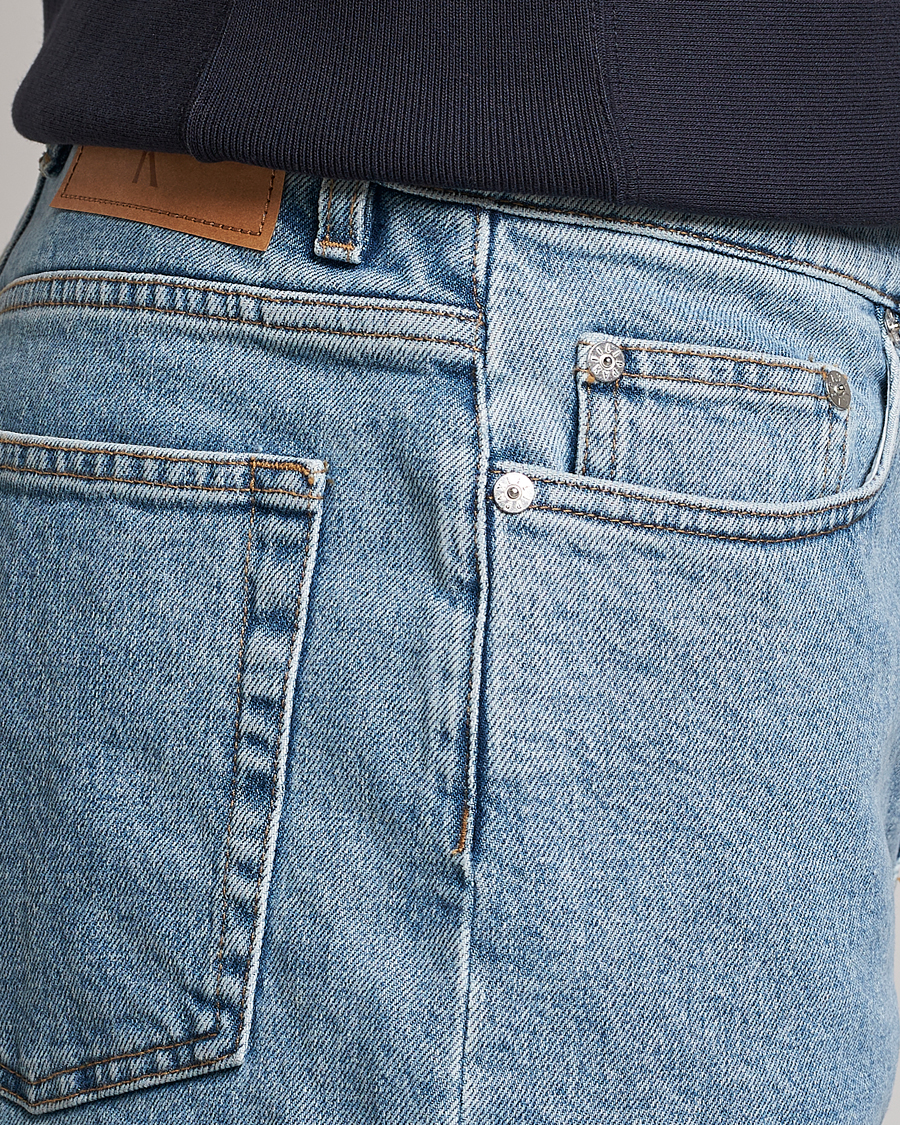 Herren | Shorts | Filippa K | Bermuda Denim Shorts Allover Stone